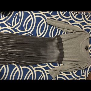 Unique sweater dress